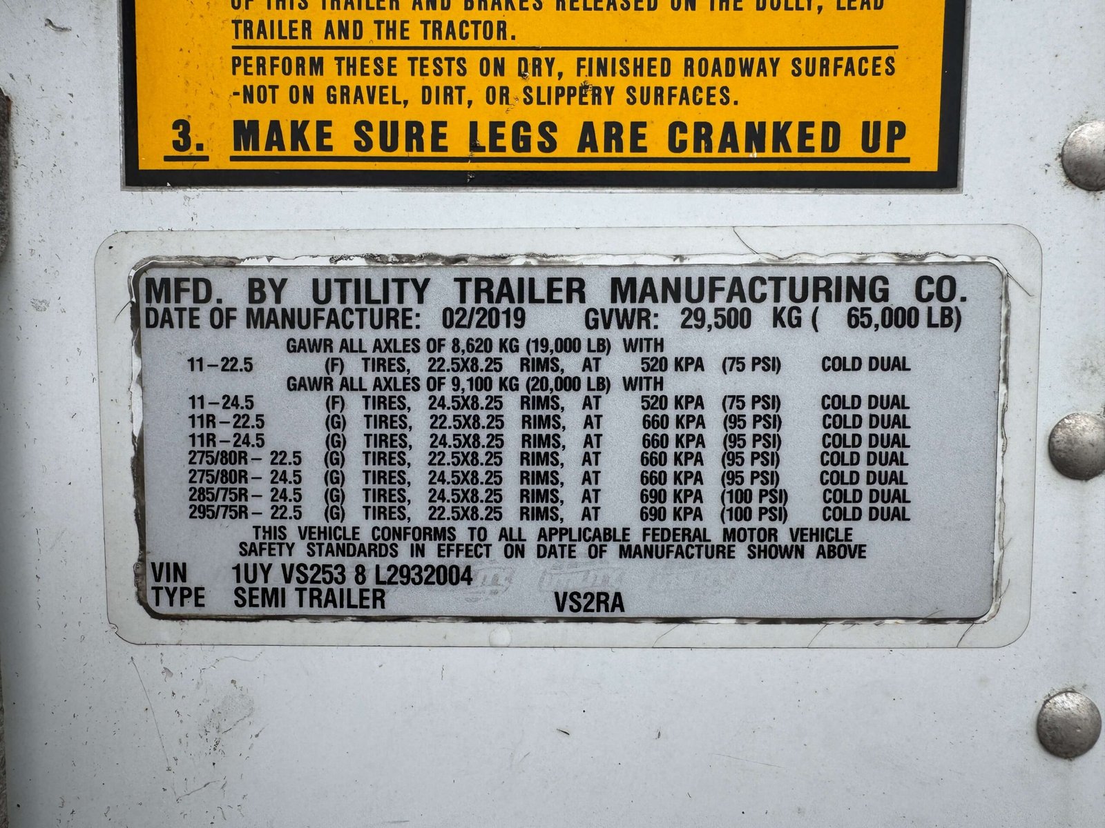
								2020 Utility Reefer Carrier full									
