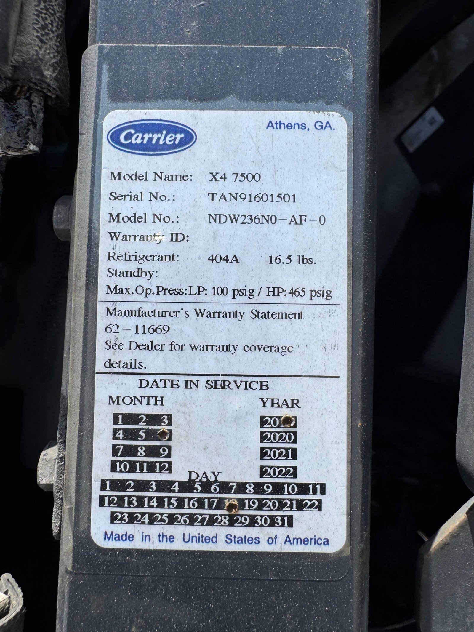 
								2020 Utility Reefer full									